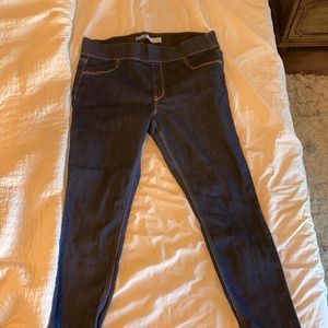 Old Navy Mid Rise Adjustable Waist Skinny Jeans sz 16